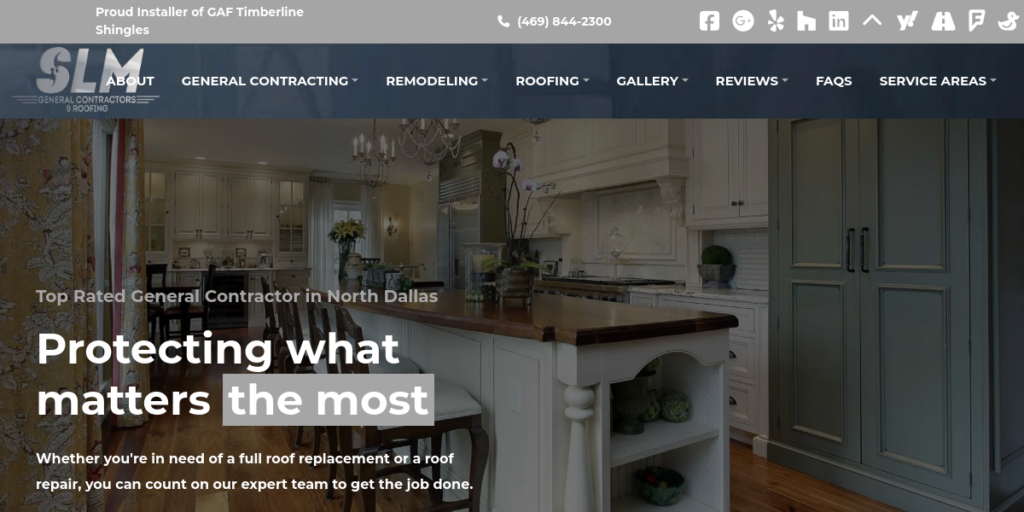 General Contractor Website Design 8 SLMGC