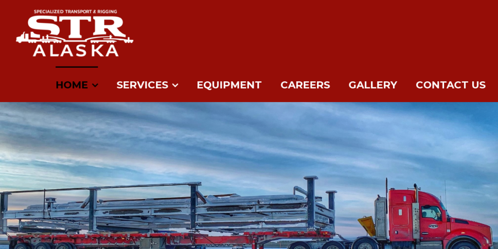 Trucking Company Website Design 17 STR Alaska