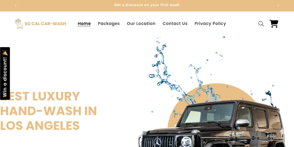 Car Wash Website Design 26 So Cal Car Wash