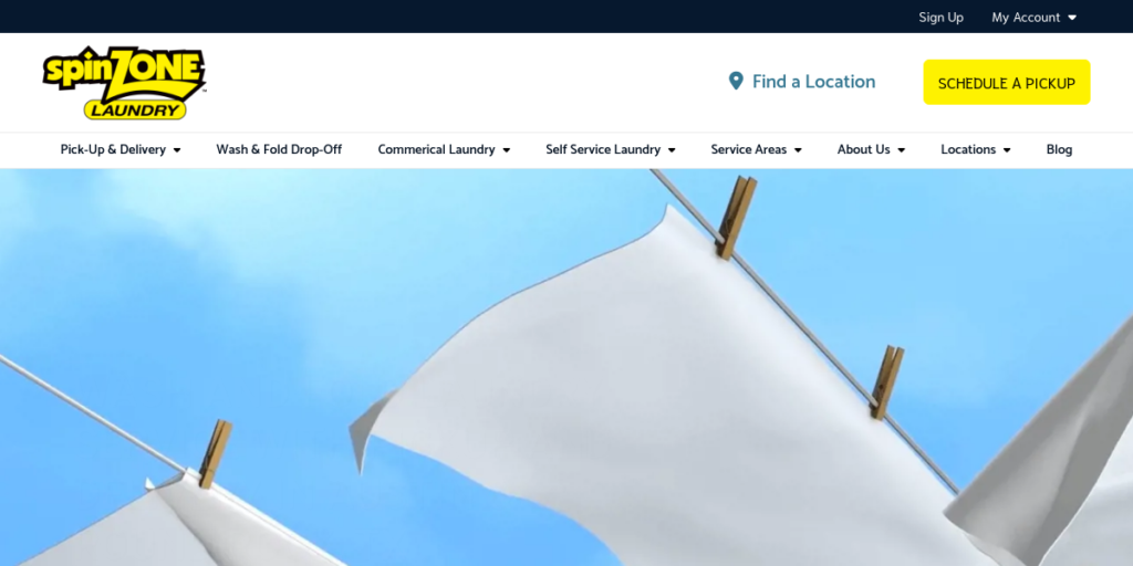 Laundry Website Design 34 Spin Zone Laundry