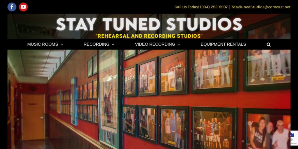 Recording Studio Website Design 6 Stay Tuned Studios