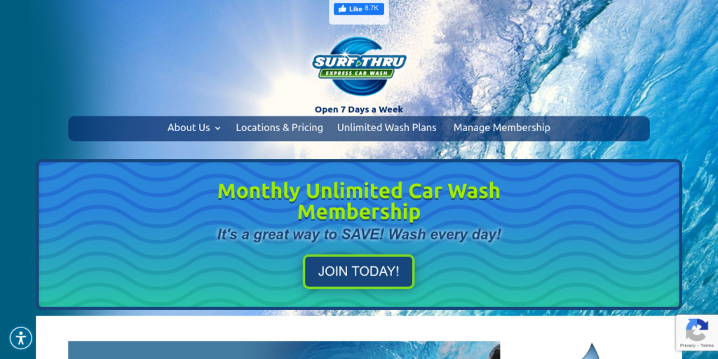 Car Wash Website Design 20 Surfthru Express
