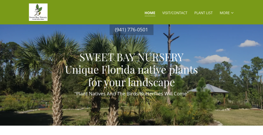 Plant Nursery Website Design 25 Sweet Bay Nursery