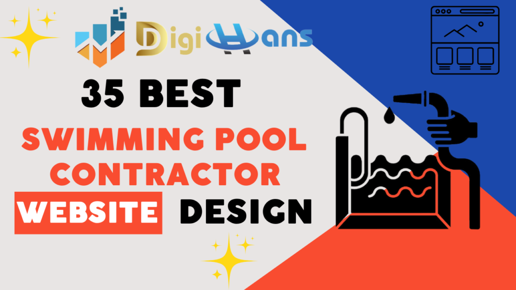 Swimming Pool Contractor Website Design