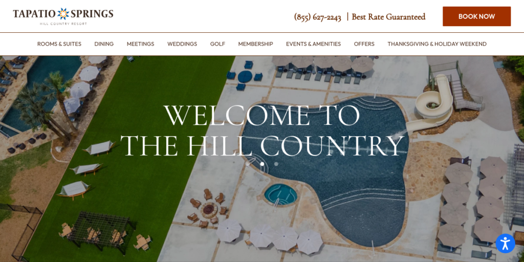 Golf Course Website Design 17 Tapatio Springs