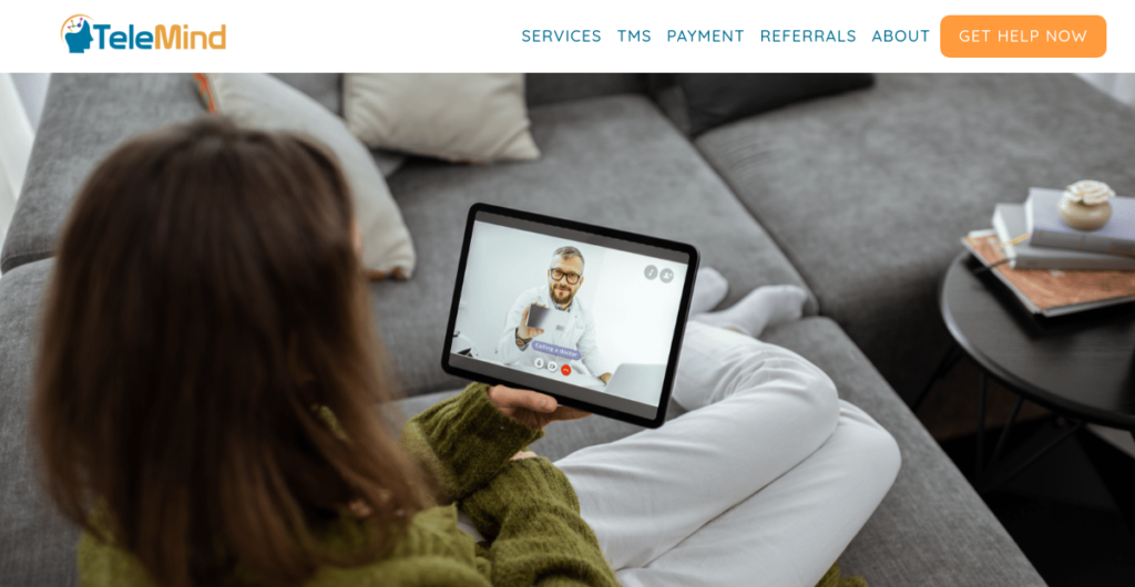 Psychiatrist Website Design 20 Tele Mind