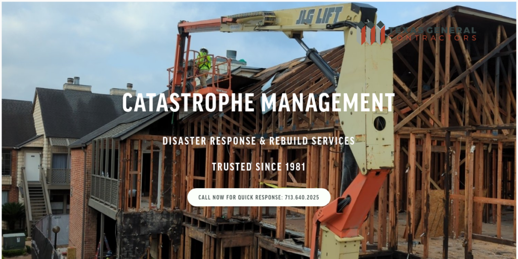 General Contractor Website Design 26 Texas General