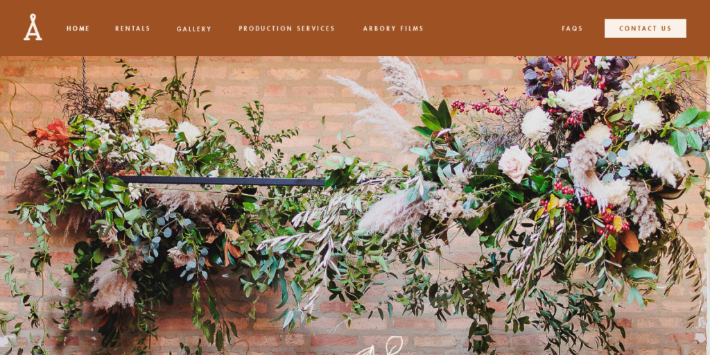 Wedding Venues Website Design 15 The Arbory Chicago