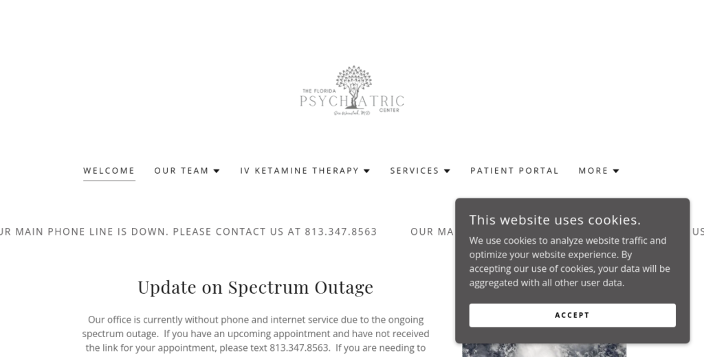 Psychiatrist Website Design 10 The Florida Psychiatric Center