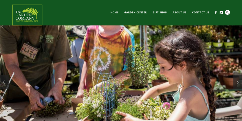 Garden Center Website Design 21 The Garden co