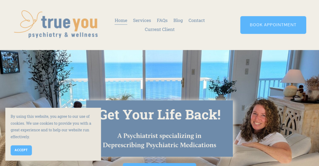 Psychiatrist Website Design 25 True You Psych