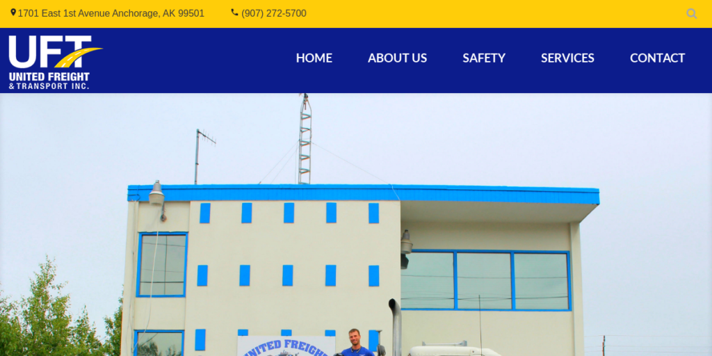 Trucking Company Website Design 18 Uftak