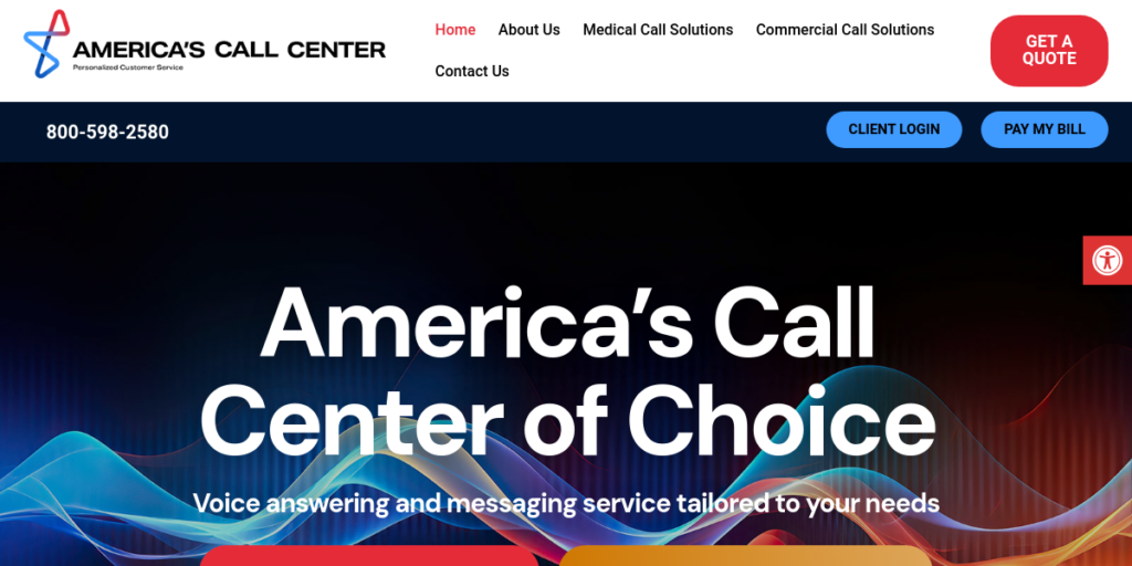 Call Center Website Designs 6 Web Call USA