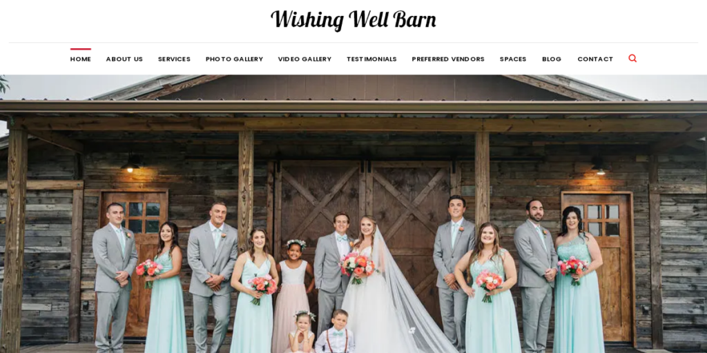 Wedding Venues Website Design 27 Wishing Well Barn