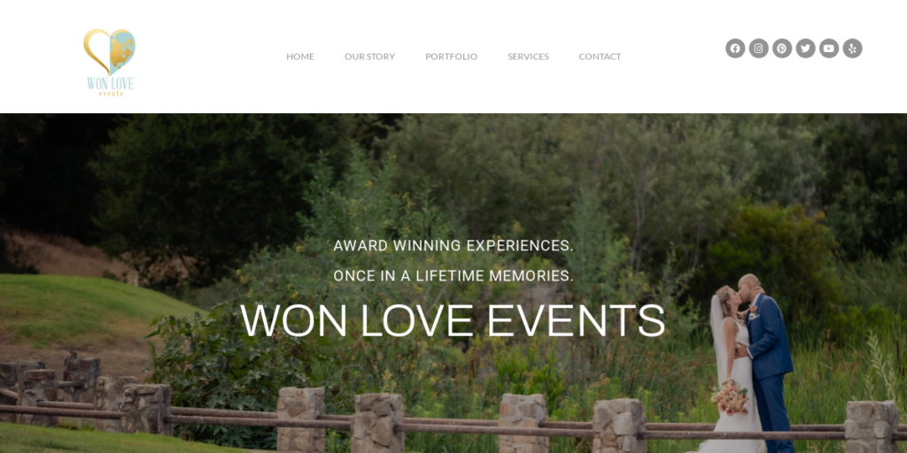 Wedding Venues Website Design 6 Wonlove Events