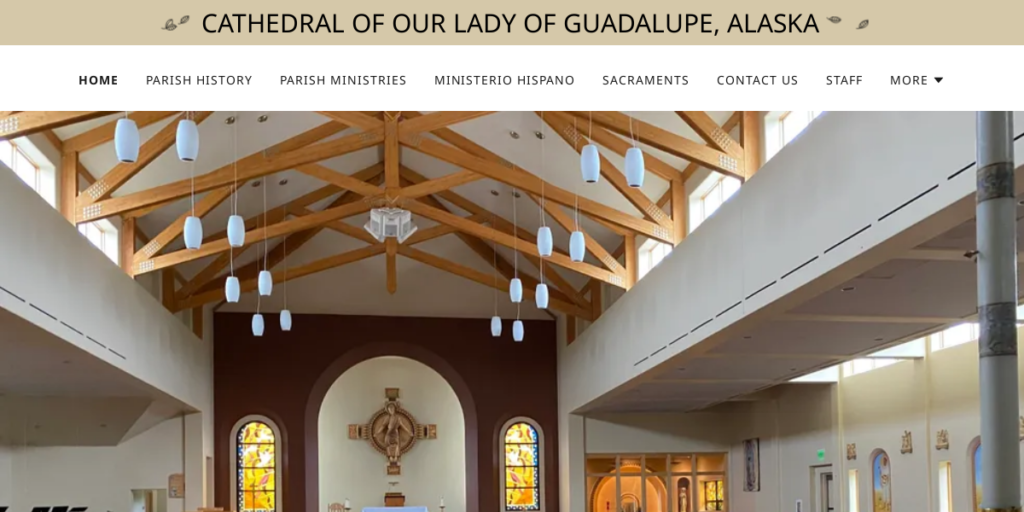 Catholic Church Website Design 8 olgak
