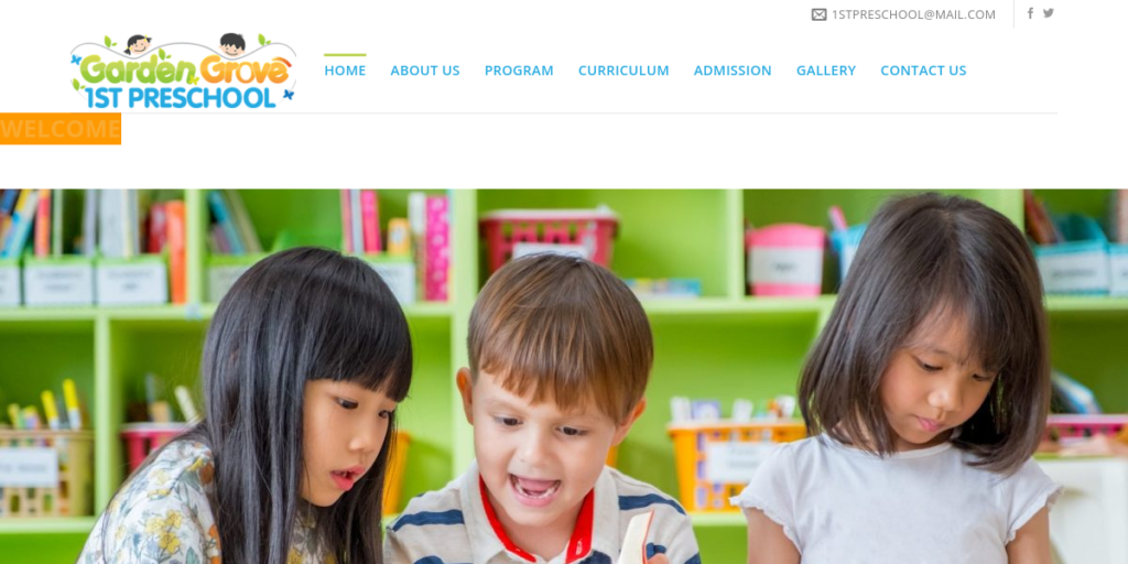 Kindergarten Website Design 2 1st Preschool
