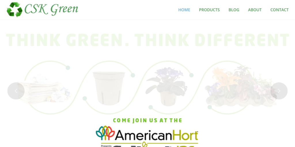 Greenhouse Website Design 26 CSK Green