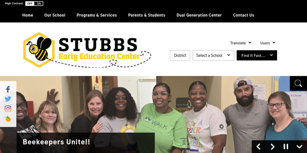 Kindergarten Website Design 22 Christinak 12