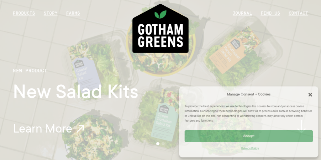 Greenhouse Website Design 17 Gotham Greens