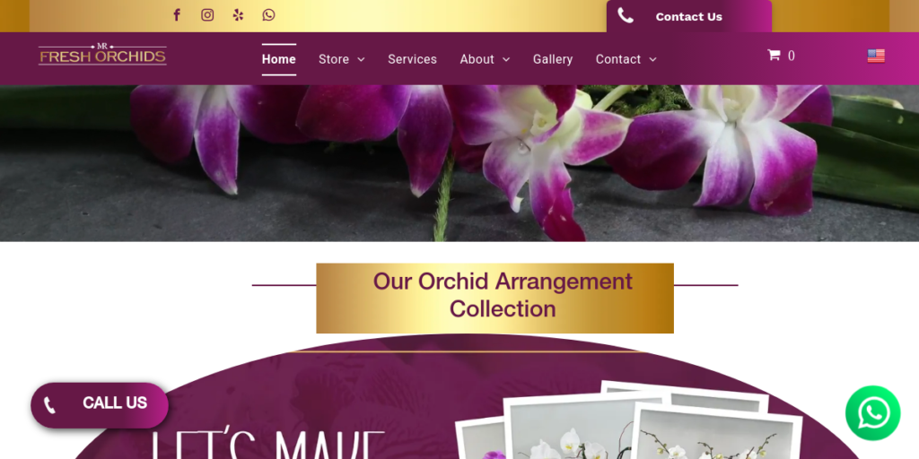 Greenhouse Website Design 8 Mr Fresh Orchids