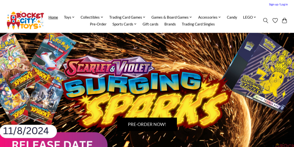 Toy store Website Design 14 Rocket City Toys