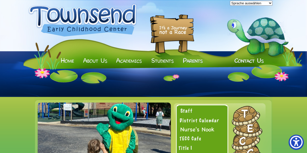 Kindergarten Website Design 24 Town Sende CC