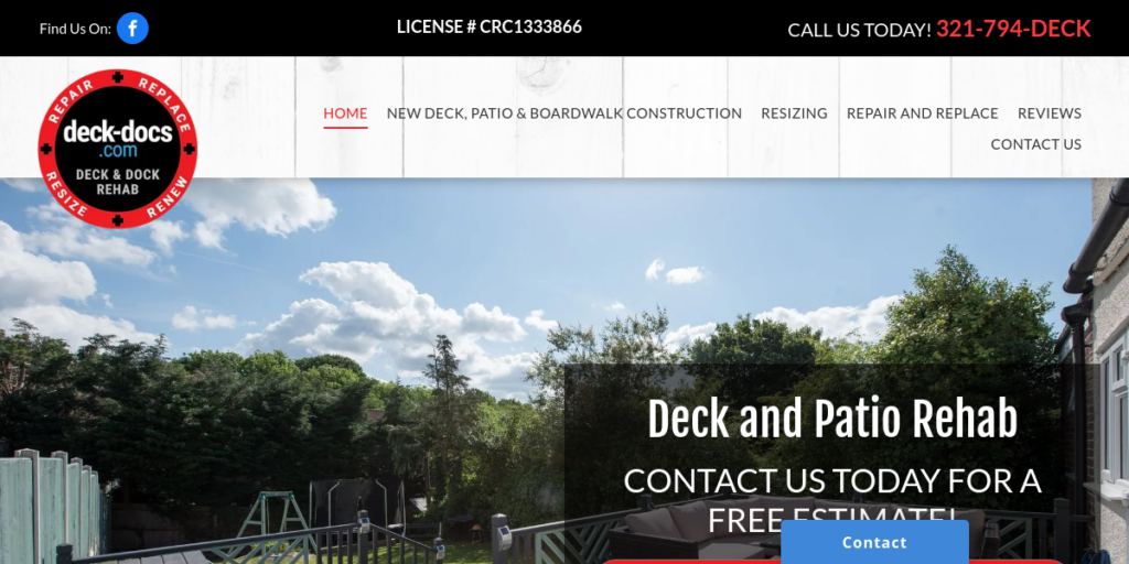 Deck Builders Website Design 25 Deck Docs