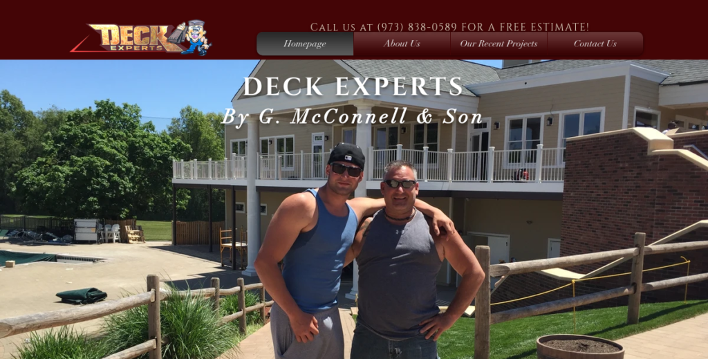 Deck Builders Website Design 12 Deck Experts