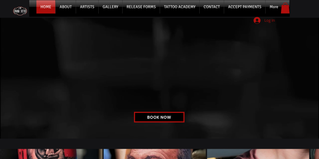 Tattoo Artist Website Design 16 Oriana Tattoo