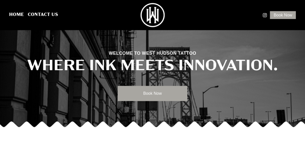 Tattoo Artist Website Design 20 West Hudson Tattoo